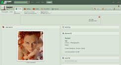 Desktop Screenshot of kacper.deviantart.com