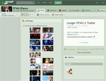 Tablet Screenshot of ffxiii-2fans.deviantart.com