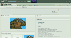 Desktop Screenshot of militaryfreak.deviantart.com