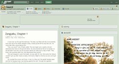 Desktop Screenshot of kasenji.deviantart.com
