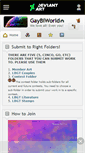 Mobile Screenshot of gaybiworld.deviantart.com