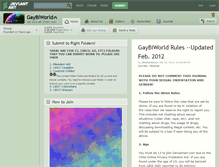 Tablet Screenshot of gaybiworld.deviantart.com