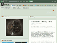 Tablet Screenshot of bozar88.deviantart.com