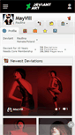 Mobile Screenshot of mayvill.deviantart.com