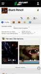 Mobile Screenshot of blunt-pencil.deviantart.com