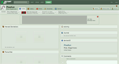 Desktop Screenshot of phoekun.deviantart.com
