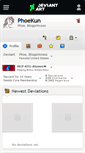 Mobile Screenshot of phoekun.deviantart.com