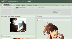Desktop Screenshot of jin-tonix.deviantart.com