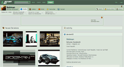 Desktop Screenshot of bobiman.deviantart.com