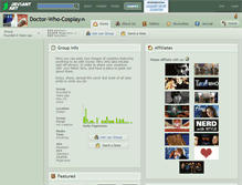 Tablet Screenshot of doctor-who-cosplay.deviantart.com