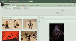 Desktop Screenshot of klownzilla.deviantart.com