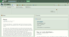 Desktop Screenshot of kicksngiggles.deviantart.com