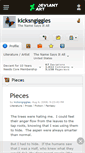 Mobile Screenshot of kicksngiggles.deviantart.com