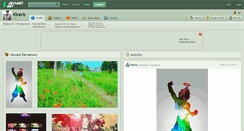 Desktop Screenshot of kiravis.deviantart.com