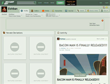 Tablet Screenshot of eishiban.deviantart.com