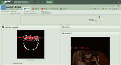 Desktop Screenshot of another-default.deviantart.com