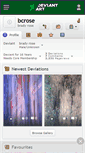 Mobile Screenshot of bcrose.deviantart.com