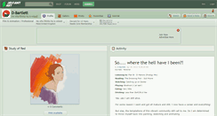 Desktop Screenshot of d-bartlett.deviantart.com