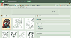 Desktop Screenshot of dagracey.deviantart.com