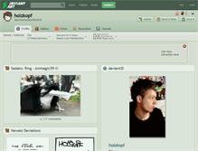 Tablet Screenshot of holzkopf.deviantart.com