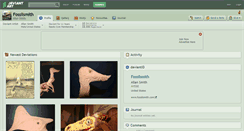 Desktop Screenshot of fossilsmith.deviantart.com