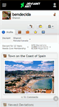 Mobile Screenshot of bendecida.deviantart.com