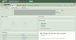 Desktop Screenshot of bigfav4plz.deviantart.com