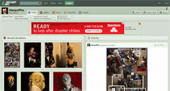 Desktop Screenshot of masqueffex.deviantart.com