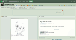 Desktop Screenshot of chimeralord2000.deviantart.com