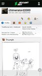 Mobile Screenshot of chimeralord2000.deviantart.com