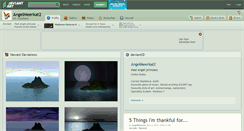 Desktop Screenshot of angelmeerkat2.deviantart.com