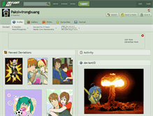 Tablet Screenshot of paksiwirongbuang.deviantart.com