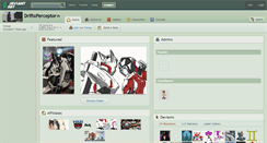 Desktop Screenshot of driftxperceptor.deviantart.com