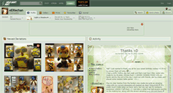 Desktop Screenshot of eeriechan.deviantart.com