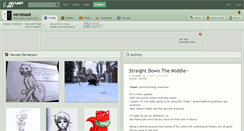 Desktop Screenshot of nerotoast.deviantart.com