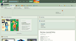 Desktop Screenshot of hinatafc.deviantart.com