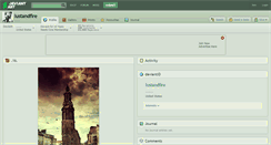 Desktop Screenshot of lustandfire.deviantart.com