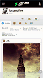 Mobile Screenshot of lustandfire.deviantart.com