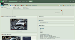 Desktop Screenshot of genone.deviantart.com