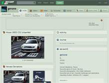 Tablet Screenshot of genone.deviantart.com