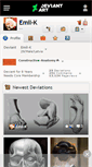 Mobile Screenshot of emil-k.deviantart.com