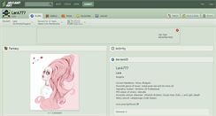 Desktop Screenshot of lara777.deviantart.com