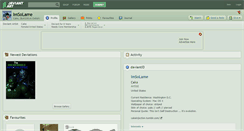 Desktop Screenshot of imsolame.deviantart.com