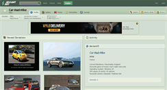 Desktop Screenshot of car-mad-mike.deviantart.com