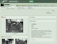 Tablet Screenshot of d4rklight.deviantart.com