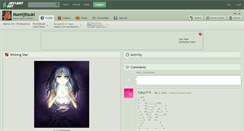 Desktop Screenshot of momijitsuki.deviantart.com