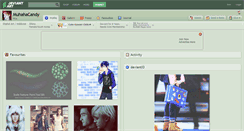 Desktop Screenshot of muhahacandy.deviantart.com