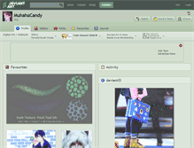 Tablet Screenshot of muhahacandy.deviantart.com