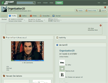 Tablet Screenshot of organization20.deviantart.com