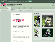 Tablet Screenshot of dannypxfentonthermos.deviantart.com